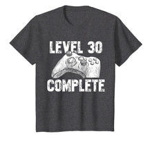 Load image into Gallery viewer, Level 30 Complete Funny Gift 30th Birthday Shirt
