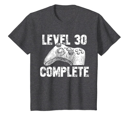 Level 30 Complete Funny Gift 30th Birthday Shirt