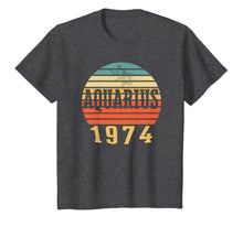 Load image into Gallery viewer, Vintage Aquarius T Shirt 1974 Birthday Gift
