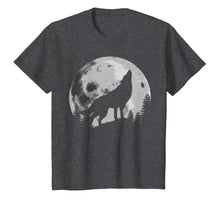 Load image into Gallery viewer, Wolf Howling at the Big Moon T-Shirt
