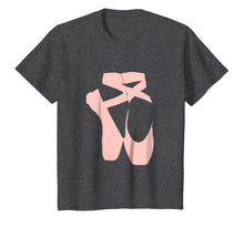 Load image into Gallery viewer, Ballet Dancer TShirt Pointe Shoe Ballerina Dancing Barre Tee
