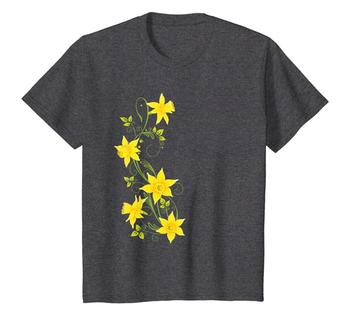 Daffodils Flower Shirt Floral Spring Design Easter tee