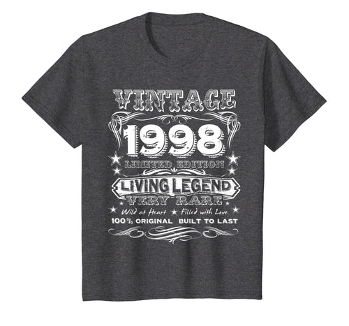 Vintage 1998 - Funny 21 Years Old 21st Birthday Gift T-Shirt