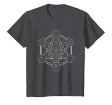 Load image into Gallery viewer, Metatrons Cube/ Tree of Life Sacred Geometry Shirt
