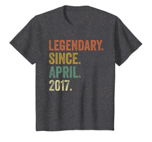 Load image into Gallery viewer, Vintage April 2017 Tshirt, 2th Birthday Boys Girls T-Shirt
