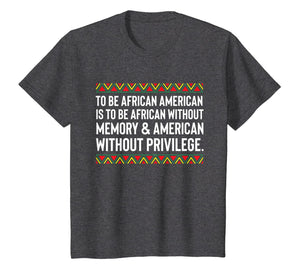 African American Quote T-Shirt Equality College Racism Love