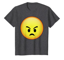 Load image into Gallery viewer, HD Emoji Angry Face Shirt - Grumpy Emoticon Tee - Mad Emotag
