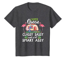 Load image into Gallery viewer, Camper Queen Classy Sassy Smart Assy T-shirt for Camping
