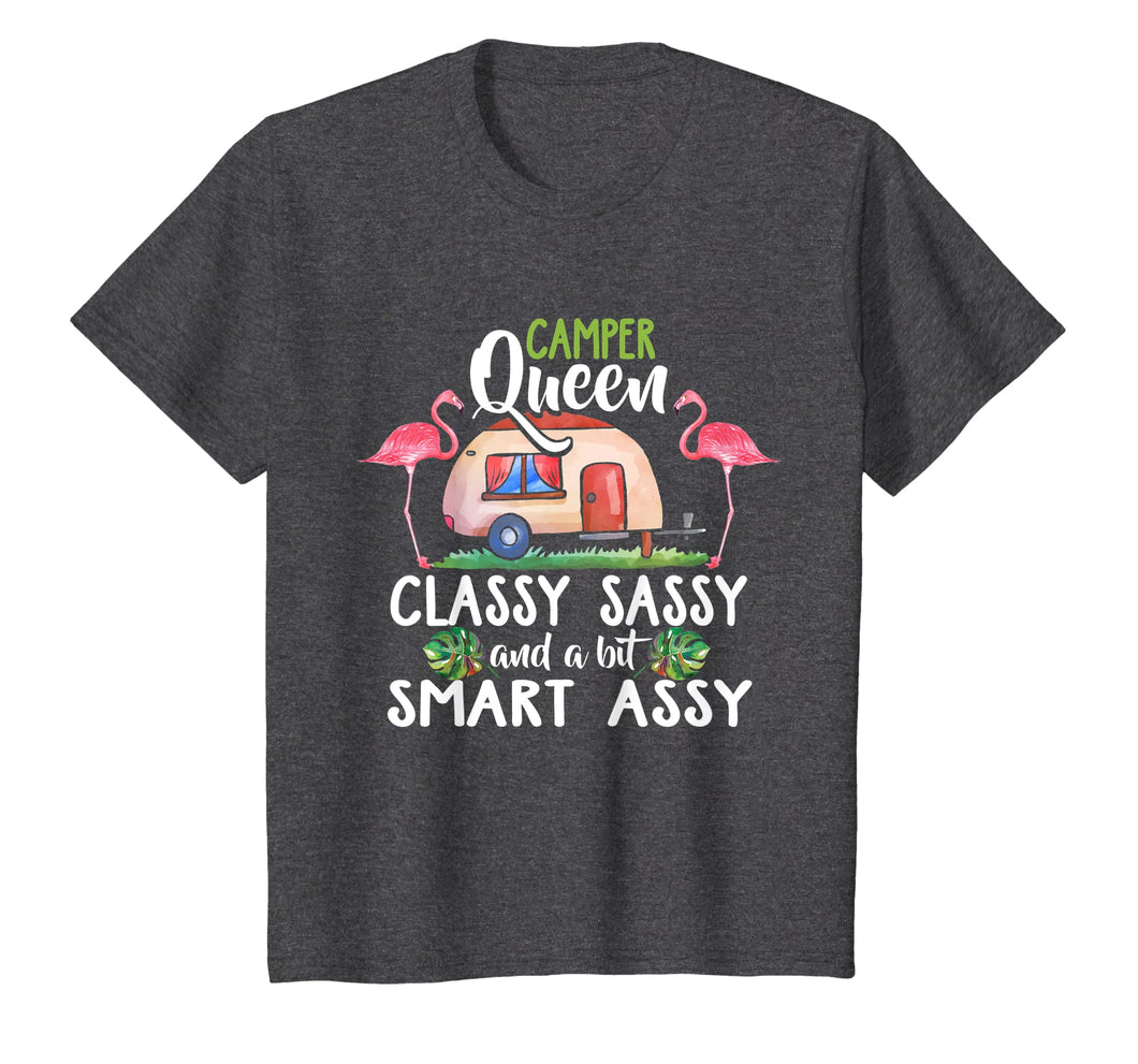 Camper Queen Classy Sassy Smart Assy T-shirt for Camping