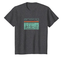 Load image into Gallery viewer, Analog Vintage Synthesizer T-Shirt - Acid Nerd Synth 80s
