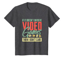Load image into Gallery viewer, Doesn't Involve Video Games Don't Care Gamer Shirt Men Boys
