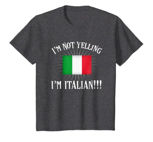 Funny I'm Not Yelling I'm Italian T-shirt
