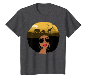 African Queen African American T Shirts for Women