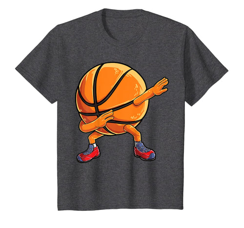 Dabbing Basketball Ball T shirt Kids Boys Dab Dance Gifts