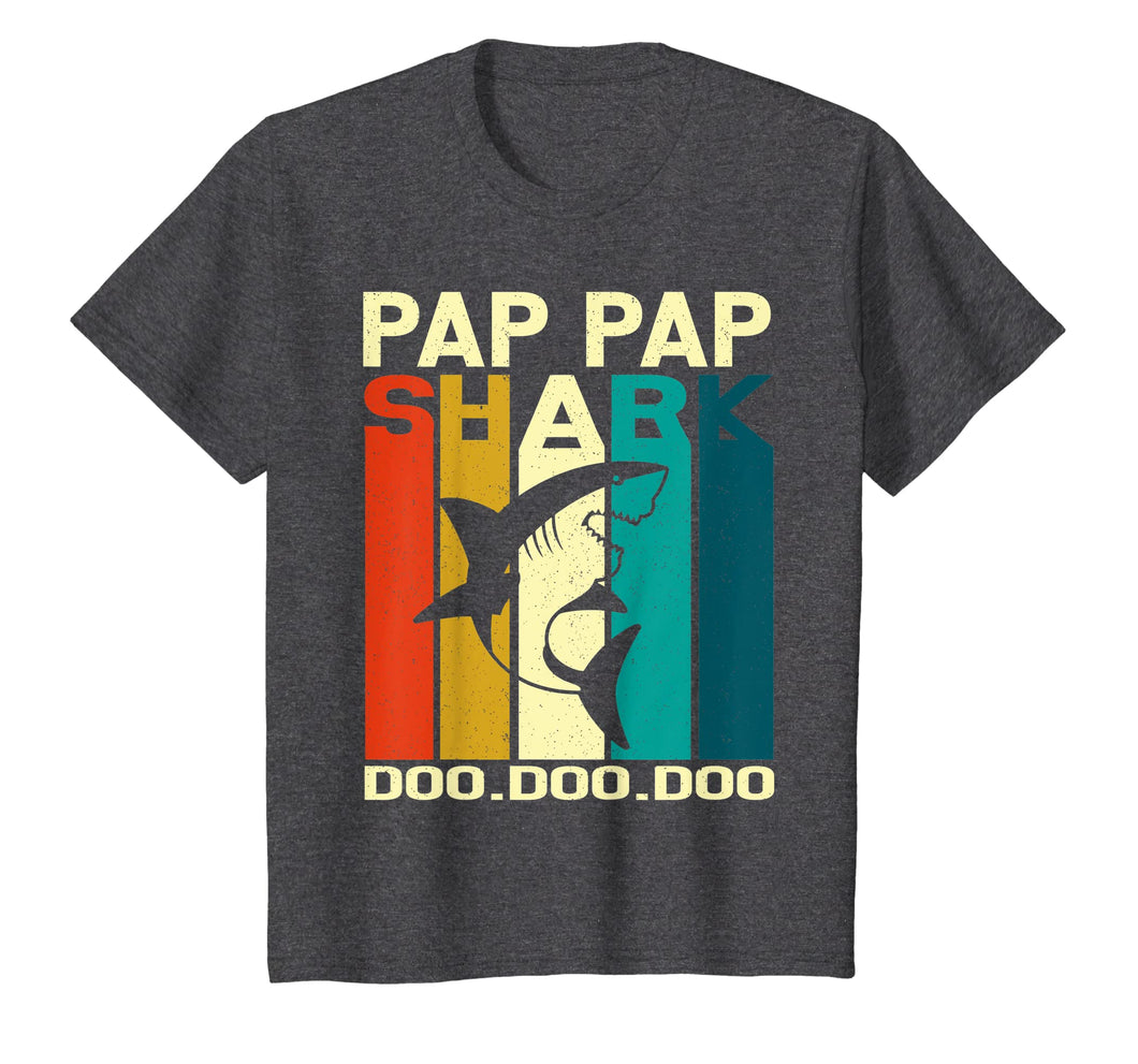 Pap Pap Shark Doo Doo Doo T-Shirt Vintage Matching Family