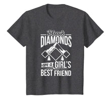 Load image into Gallery viewer, Black Diamonds Are A Girls Best Friend Ski Snowboard Shirt
