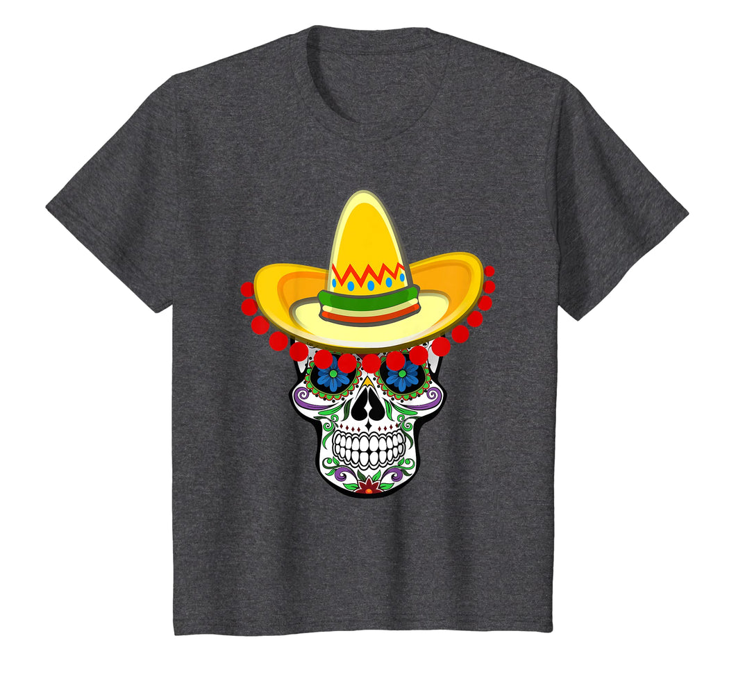 St Patrick's Day Sugar Skull Day of The Dead T-shirt Gift