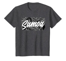 Load image into Gallery viewer, Retro Palm Samoa T Shirt Samoan Shirt
