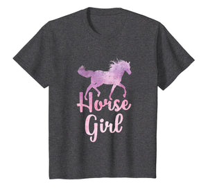 Horse Girl T Shirt Equestrian Horseback Riding Gift
