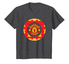 Load image into Gallery viewer, Soccer Tees MUFC styled British Spin Sports design UK
