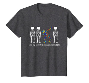 Its OK To Be A Little Different Skeleton Dabbing Gift Shirt