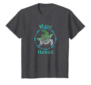 Maui T-Shirt Vintage Tribal Turtle Gift TShirt