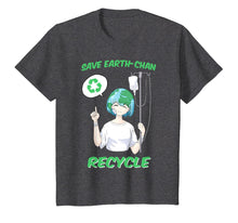 Load image into Gallery viewer, Earth Chan Shirt Earth Day Shirt Earth-Chan Meme Recycle
