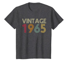 Load image into Gallery viewer, Happy 54th Birthday Vintage 1965 T-Shirt 54th years old
