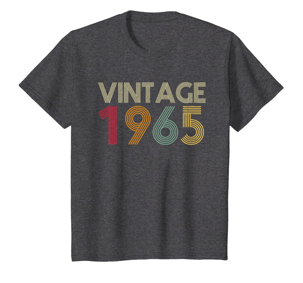 Happy 54th Birthday Vintage 1965 T-Shirt 54th years old