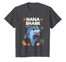 Load image into Gallery viewer, Nana Shark Shirt Grandma Birthday Mothers Day Gift T-Shirt
