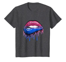 Load image into Gallery viewer, Bisexual Flag Lips - Equality + Pride - Bisexual Shirts
