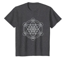 Load image into Gallery viewer, Metatrons Cube Shirt Sacred Geometry T-Shirt
