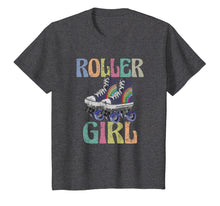 Load image into Gallery viewer, Retro Roller Girl T Shirt Vintage Skating 70s 80s Skate Gift
