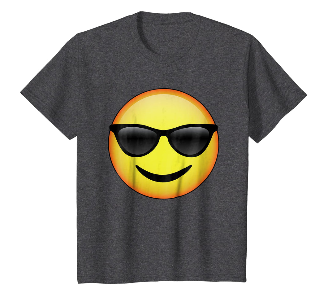 HD Emoji Sunglasses Face Shirt - Emoticon Tee - Cool Emotag