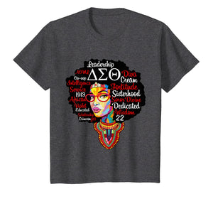 Delta DST Sorority Natural Hair Scarf Diva Sigma Theta Gift