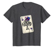 Load image into Gallery viewer, Mad Hatter We're All Mad Here Ace of Spades T-Shirt

