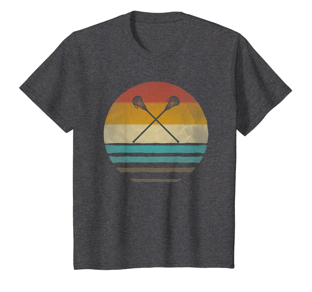 Lacrosse Shirt Retro Vintage 70s Silhouette Distressed Gift