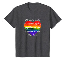 Load image into Gallery viewer, LGBT Pride Month 2019 T-Shirt LGBT Awareness Month Gift Tee

