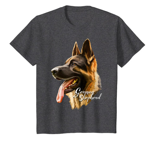German Shepherd Sharp Dog T-Shirt Dogs Tee Shirt Gifts