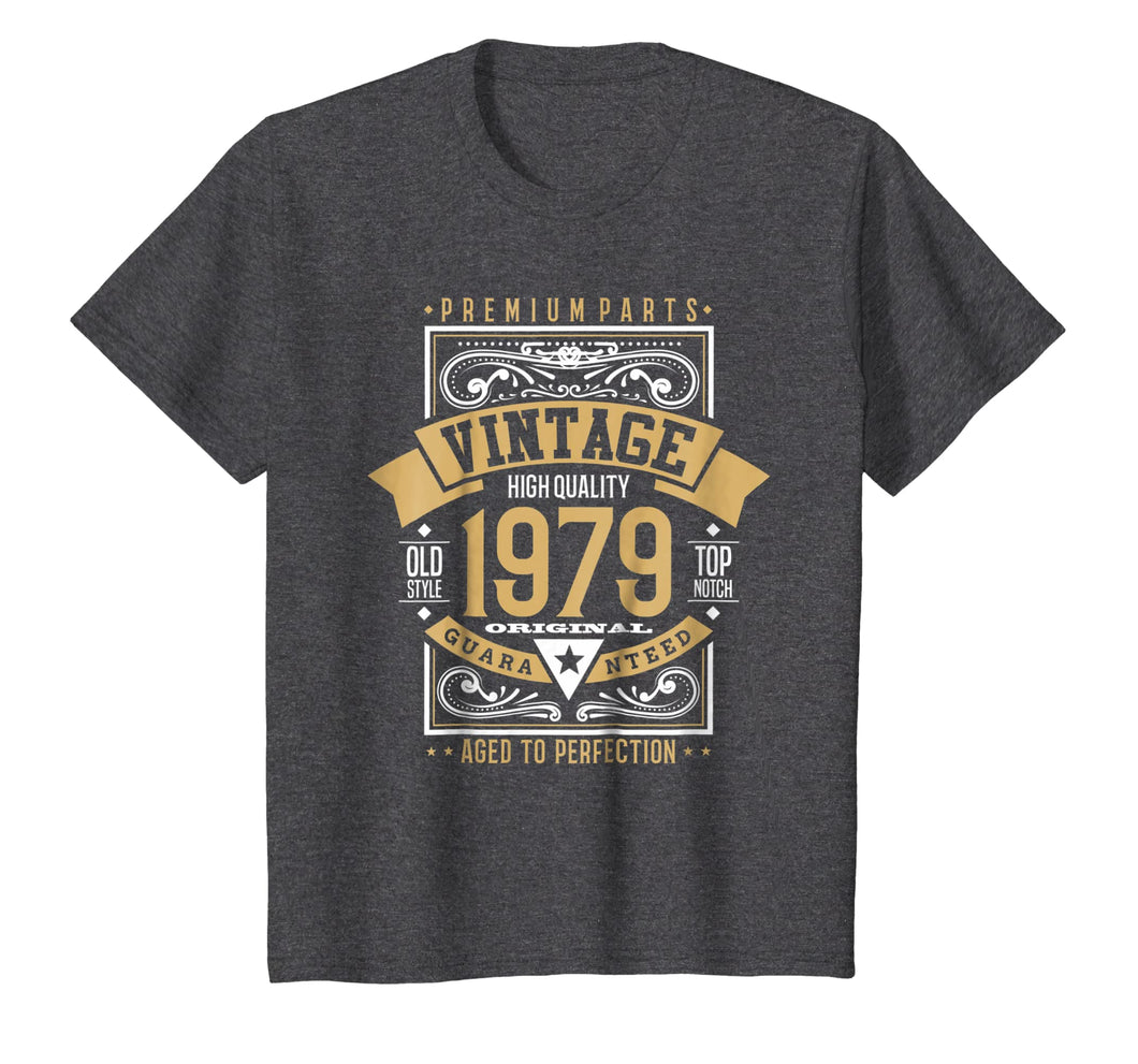 Vintage 40th Birthday Top Notch Since 1979 Exclusive Shirt