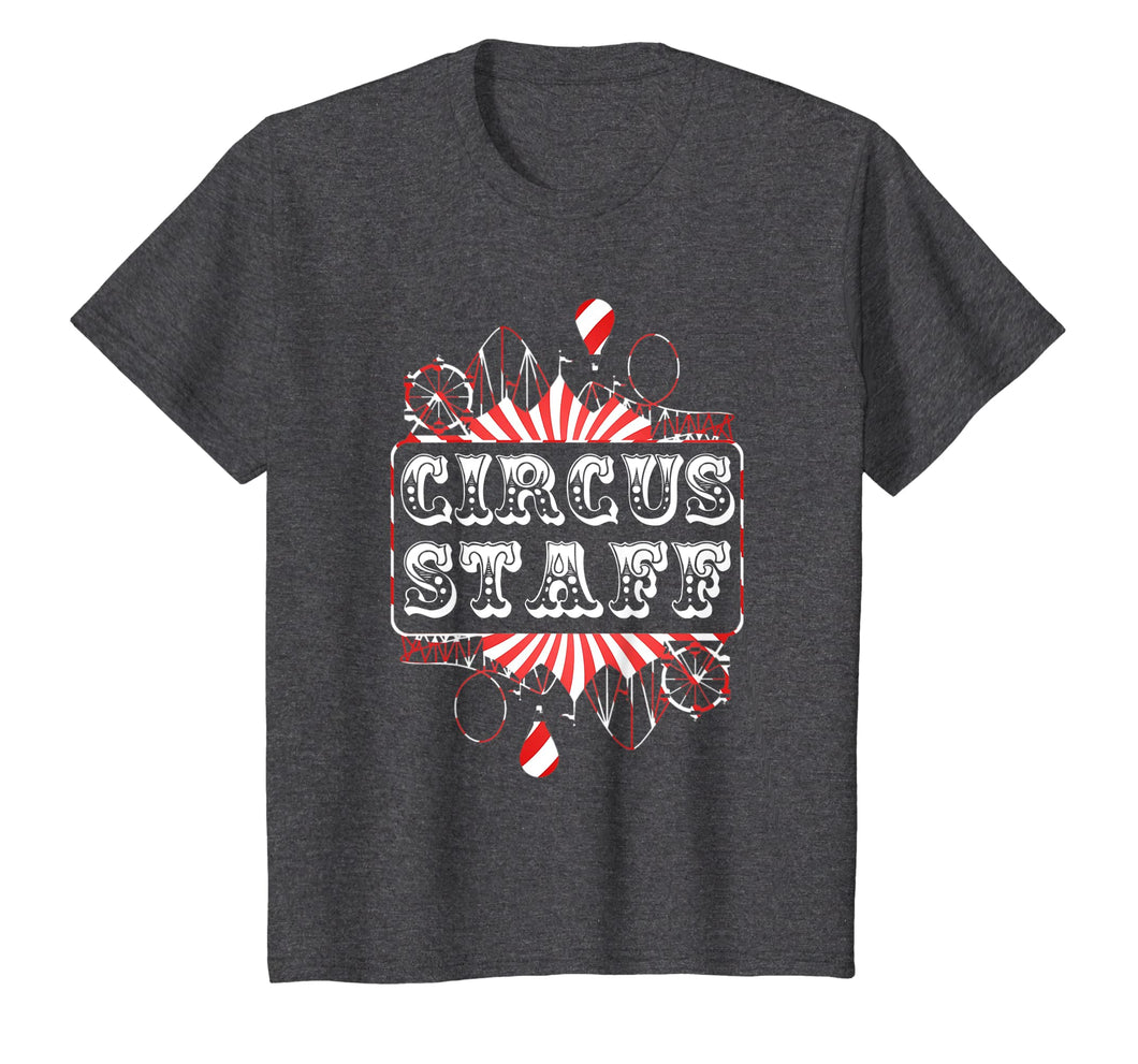 Vintage Circus Themed Birthday Party T Shirt - Event Staff