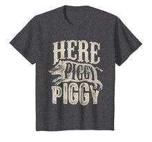 Load image into Gallery viewer, Here Piggy Piggy T shirt Boar Hunting Vintage Pig Hog Hunter
