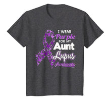 Load image into Gallery viewer, I wear Purple for my Aunt - Lupus Awareness shirt
