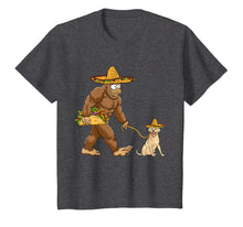 Load image into Gallery viewer, Bigfoot Taco Sombrero labrador Dog Cinco de Mayo T-shirts
