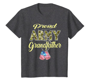 Proud Army Grandfather Shirt - Military Grandpa Shirts Gift