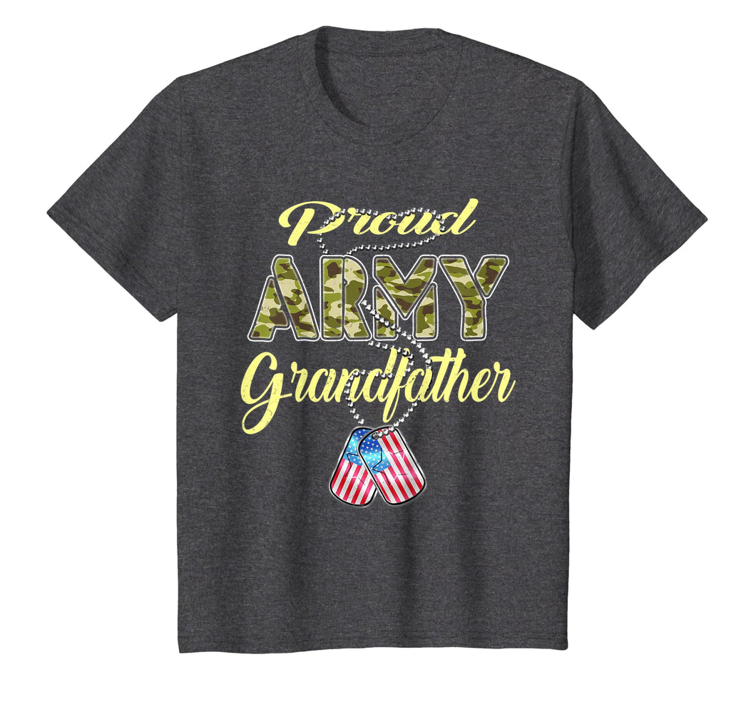Proud Army Grandfather Shirt - Military Grandpa Shirts Gift