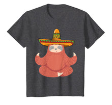 Load image into Gallery viewer, Sloth With Sombrero Mexican Fiesta Cinco De Mayo Tshirt
