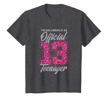 Load image into Gallery viewer, 13 Year Old Boys &amp; Girls 13th Birthday Gift T-Shirt
