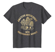 Load image into Gallery viewer, Amateur Mycologist With Questionable Morels - Mushroom Shirt
