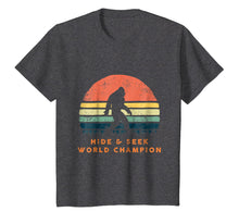 Load image into Gallery viewer, Hide and Seek World Champion T-Shirt Retro Bigfoot Vintage
